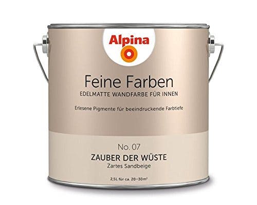 Alpina Feine Farben No. 07 Zauber der Wüste edelmatt 2,5 Liter