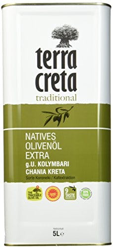 Terra Creta traditional g.U. - Extra natives Olivenöl aus Kolymvari / 5 Liter